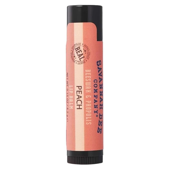 Savannah Bee Company Lip Balm - Lip Moisturizer for Chapped Lips - Hydrating Lip Balm with Pure Honey