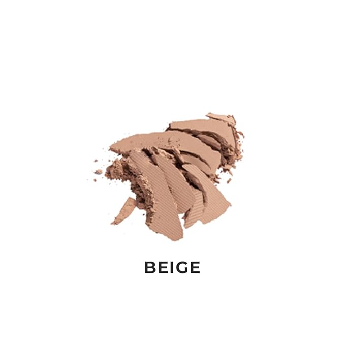 Lamel Stay Matte Compact Powder - Light Natural Coverage - Universal Neutral Undertone - Cruelty Free - Beige - N.404