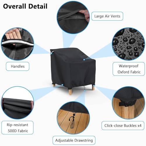 Gasadar Patio Chair Cover - Image 4