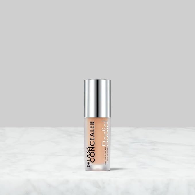 Rodial Glass Concealer Shade 1 - Luminous, Full-Coverage Cream with Peptides and Antioxidants for Flawless Skin, 0.1 fl. oz.