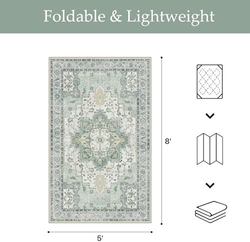 GENIMO Indoor Outdoor Rug, Washable - Image 2