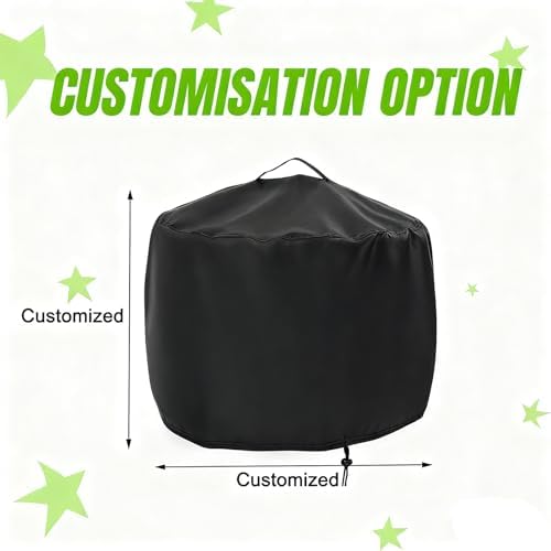 Waterproof Round Fire Pit Cover Customized Size - Image 2