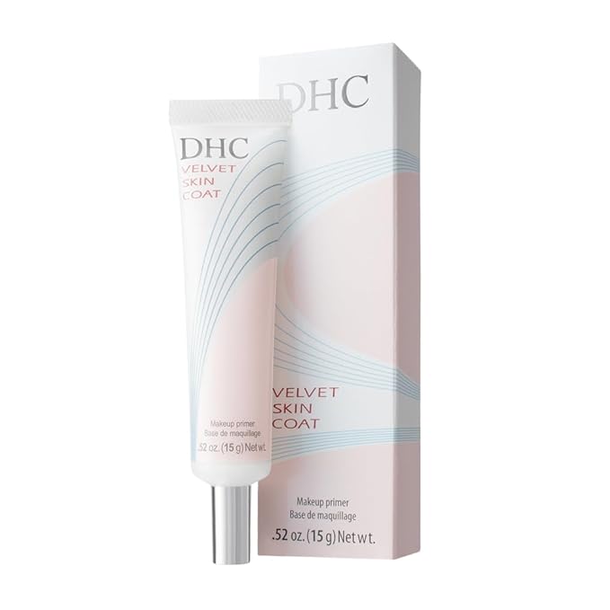 DHC Velvet Skin Coat and Velvet Skin Coat Travel Size 0.52 oz. Net wt. and 0.18 Net wt.