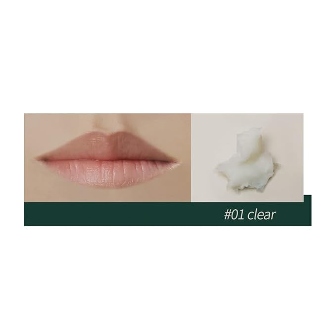 METAFORET Vegan Tinted Lip Balm 0.12oz 3.5g Experience Softer, More Radiant Lips with Lip Tint Butter Balm - Moisturizing, Tinted, and Perfect for Lip Care and Lip Glow (#01 Clear)