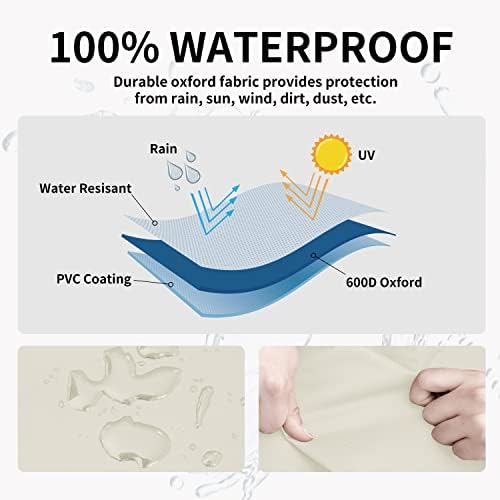 Easy-Going Heavy Duty Outdoor Chair Cover, 1 Pack-37Wx30Dx31H inch - Image 3