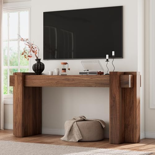 S.E.C.D 71" Modern Console Table, Geometric Minimalist Entryway Sofa Table - Image 7