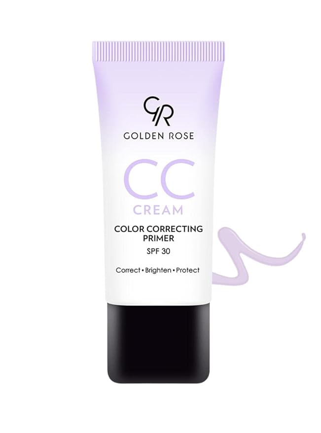 Golden Rose Makeup CC Cream Color Correcting Primer - (Violet)