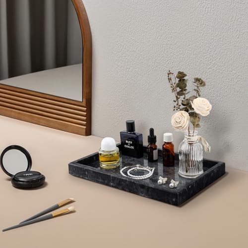 Real Natural Marble Tray for Bathroom, Kitchen Counter & Desktop - Image 5