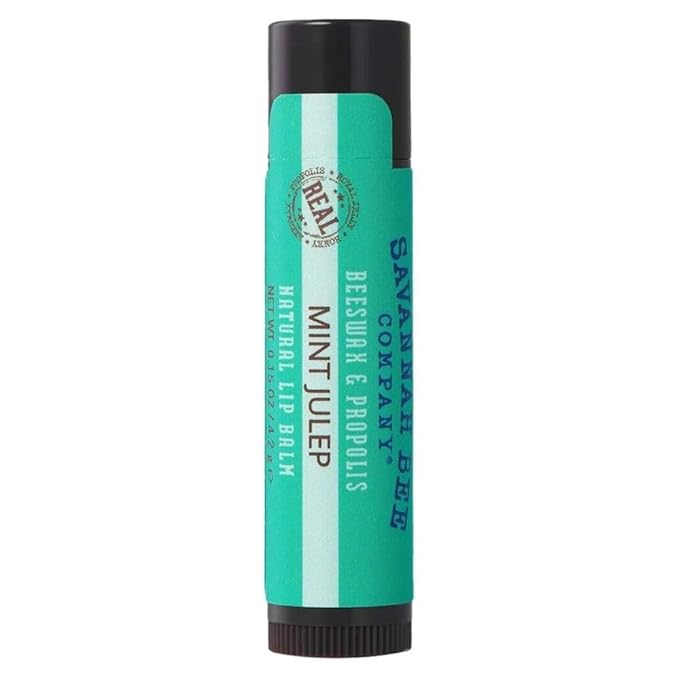 Savannah Bee Company Lip Balm - Lip Moisturizer for Chapped Lips - Hydrating Lip Balm with Pure Honey