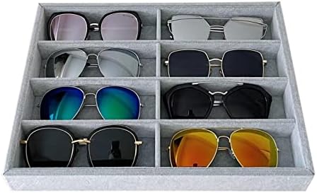 8 -Slot Premium Grade Velvet Sunglasses Eyewear Jewelry Show Tray Home - Image 2