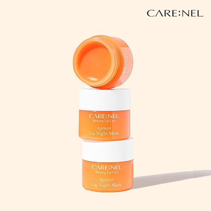 CARENEL Lip Sleeping Mask 5g - Lip Balm Overnight Care Treatments Korean Skin Care (APRICOT3)