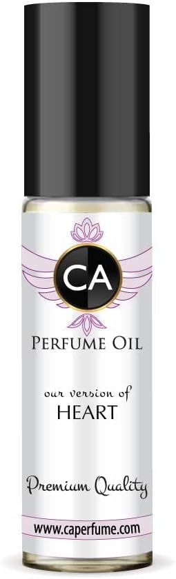 CA Perfume Impression of G. Botanika Heart For Women Replica Fragrance Body Oil Dupes Alcohol-Free Essential Aromatherapy Sample Travel Size Concentrated Long Lasting Attar Roll-On 0.3 Fl Oz/10ml