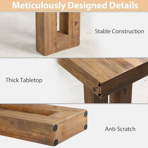 HOKYHOKY Reclaimed Solid Wood Console Table - Image 6