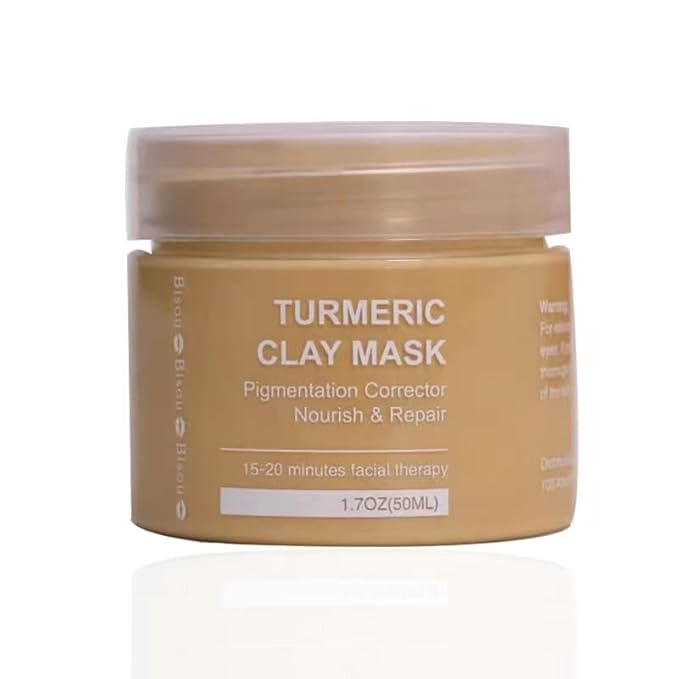Turmeric Clay, Dead Sea Mud & Charcoal Gel Face Mask Trio With Applicator, Deep cleansing Clay and Mask Applicator, Facial Therapy PH Balanced Hypo-allergenic (3 Sets Mud Mask)