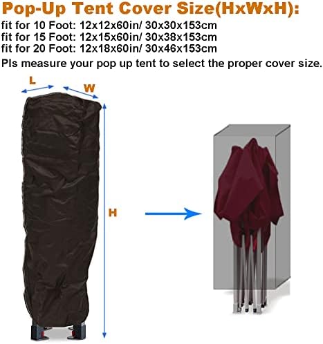 Pop Up Canopy Tent Storage Cover Portable Outdoor Waterproof Commercial Instant - Image 2