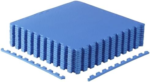 CAP Puzzle Exercise Mats | 1/2” Thick EVA Interlocking Foam Tiles by CAP