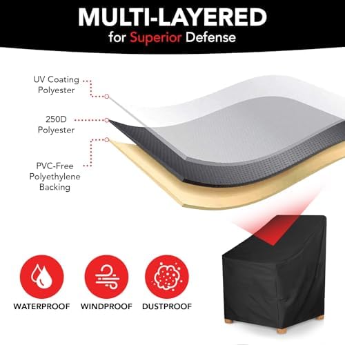 24x24x36 UV-proof Waterproof Furniture Patio Cover 24L x 24W x 36H breathable - Image 4