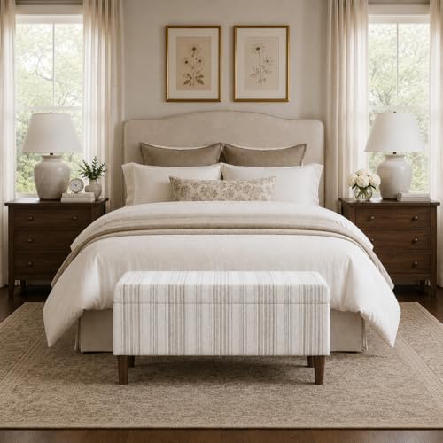 HomePop Malmo 36" Storage Bench - Image 2