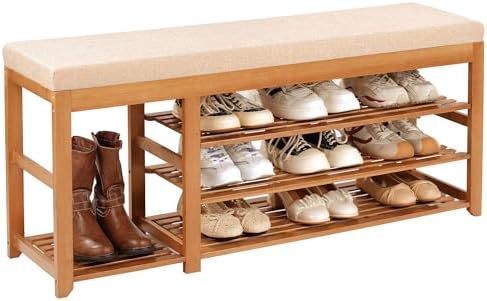 PETKABOO 47.2 in Shoe Rack Bench by PETKABOO
