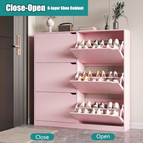 Xixini Shoe Storage Cabinet for Entryway - Image 3