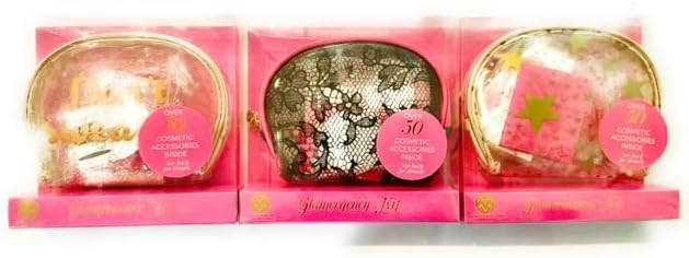 Glam Cosmetic Accessory Kit - 50 items (Star)