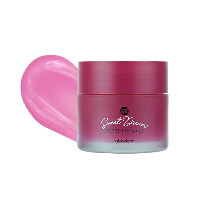 Sweet Dreams Lip Mask: Nourishing, Plumping and Hydrating Lip Balm | Ecofriendly Lip Sleeping Mask | Hyaluronic Acids + Vitamin C + Shea Butter + Antioxidants | Berry - 0.7 oz.
