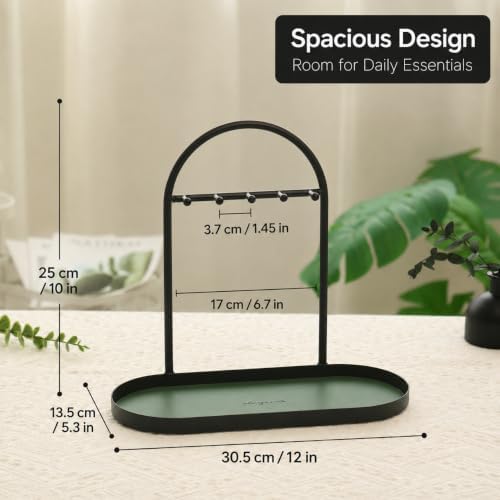Shinpuru Key Holder Tray, Metal Stand - Image 2