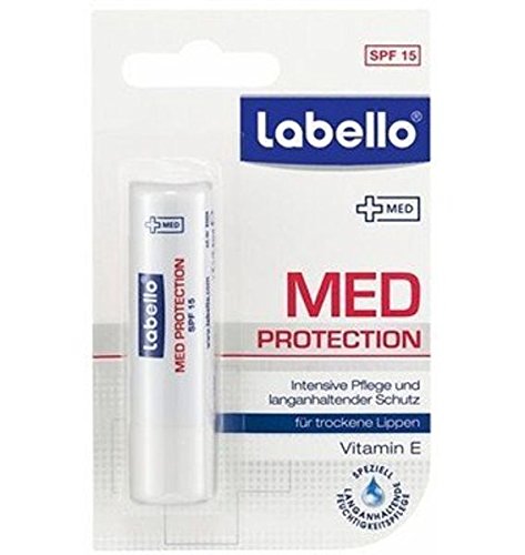 Labello Lib Balm (1x Original, 1x MED Repair, 1x Sun Protect LSF 30) Bundle