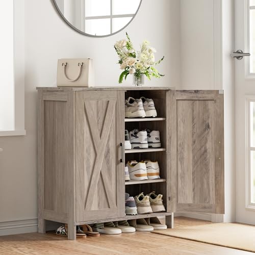 Homleke Farmhouse Shoe Cabinet by Homleke