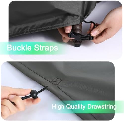 ABCCANOPY Outdoor Deck Box Cover 64x30x26 Inch, Waterproof - Image 5