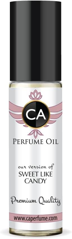 CA Perfume Club Impression of Sweet Like Candy For Women Body Oil Dupes Concentrated Fragrance Sample Size Type For Parfums Cologne 0.3 Fl Oz/10ml