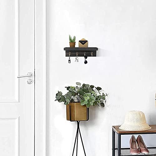 Key Holder Wall Mount, Farmhouse Wall Shelf - Image 5