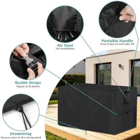 Outdoor Deck Storage Box Cover for 120 Gallon Deck Box - Image 5