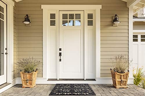DII Rubber Doormats Collection All Weather, Wrought Iron - Image 6