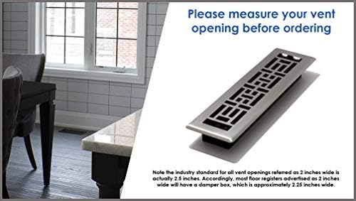 Decor Grates PL214-TA 2-Inch by 14-Inch Plastic Floor Register - Image 3