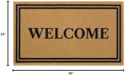 OLANLY Front Door Mat 35x23, Low Profile Doormat - Image 2