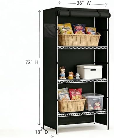 Waterproof Outdoor Storage Rack Shelf Cover 900D Oxford Cloth Thick Heavy Duty - Image 3