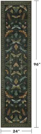 Washable Insect 2x8 Long Runner Rug - Image 2
