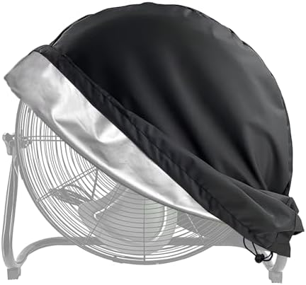 Industrial Fan Cover, 600D Oxford Heavy Duty Outdoor Fan Cover, Waterproof & by TIFILE