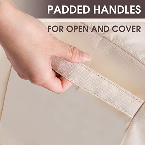 ALSTER Patio Chair Covers, Lounge Deep Seat Cover, Heavy Duty and Waterproof - Image 2