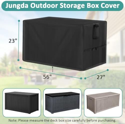 Outdoor Deck Storage Box Cover for 120 Gallon Deck Box - Image 2