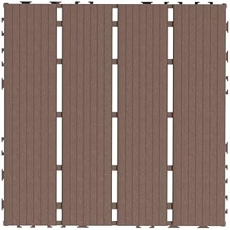 Plastic Interlocking Deck Tiles, 44 Packs Deck Tile Outdoor Waterproof All - Image 4