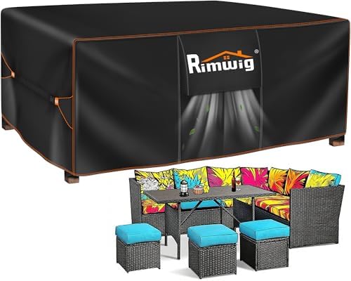 Patio Furniture Set Cover Outdoor Waterproof by Rimwig