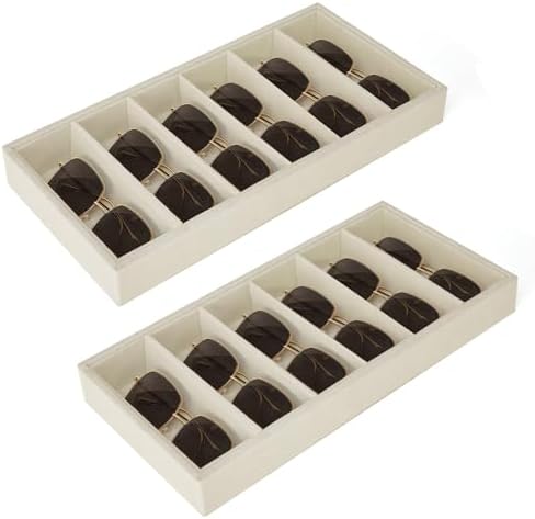 2PCS Sunglass Organizer by XCRUI
