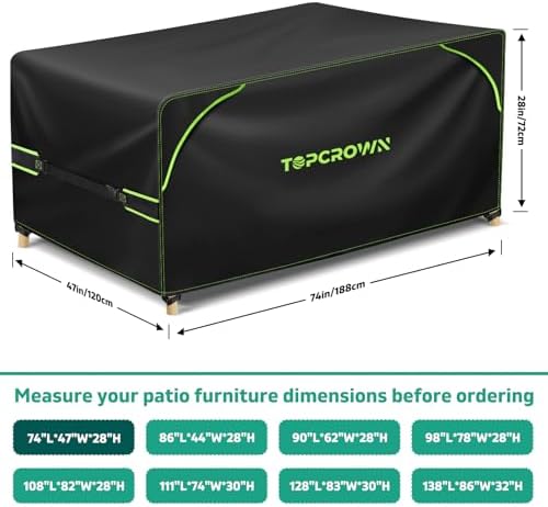 Topcrown Patio Furniture Covers Waterproof - Image 2