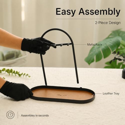 Shinpuru Key Holder Tray, Metal Stand - Image 4