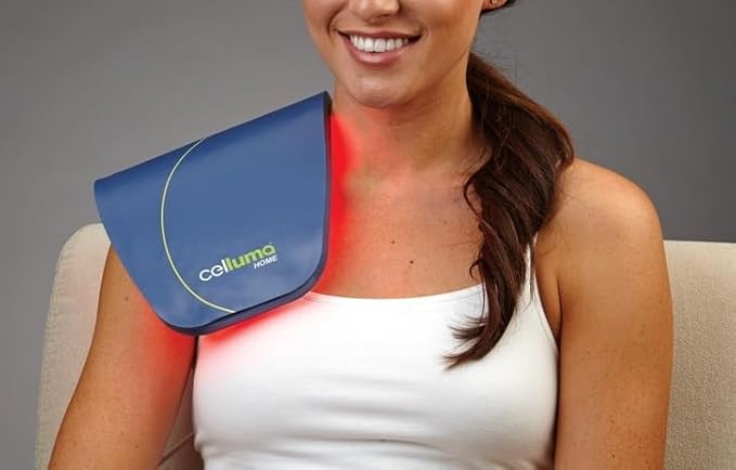 Celluma Home LED Light Therapy [with Rechargeable Battery Feature] | Two Modes of Treatment for reducing Facial Wrinkles, or Aches & Pain
