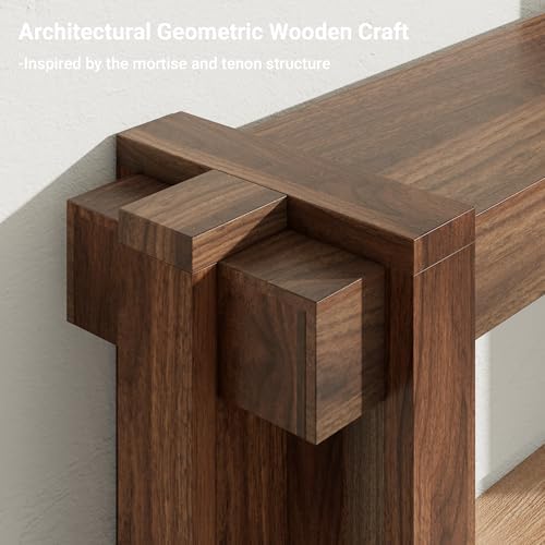 S.E.C.D 71" Modern Console Table, Geometric Minimalist Entryway Sofa Table - Image 4