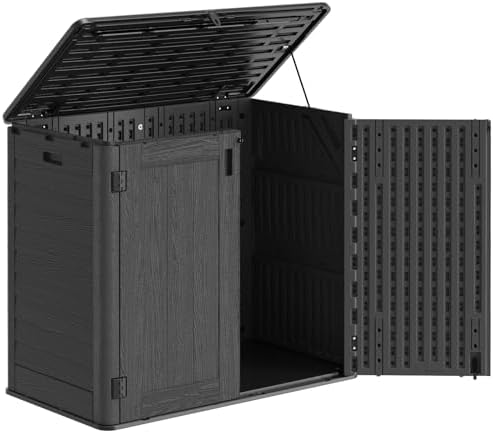 Outdoor Storage Cabinet Waterproof 31 Cu.Ft by IWDOO