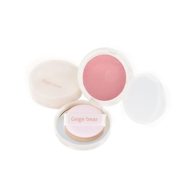 Silky Matte Blush,Blush Powder for Cheeks,Long-Lasting, Natural Look, Powder Blush Palette, Complements All Skin Tones